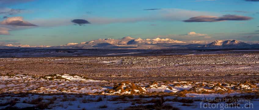 Der Eyjafjallajökull im Abendlicht