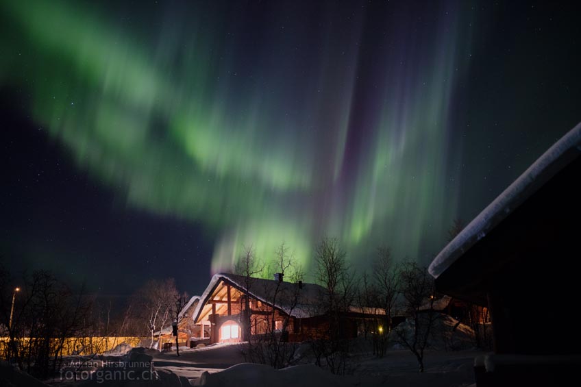 Kilpisjärvi in Finnisch Lappland liegt auf dem 68.Breitengrad und ist damit einer der besten Ausgangsorte Finnlands um das Nordlicht zu sehen.