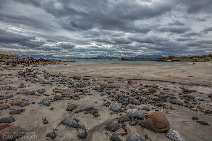 Der Sandstrand befindet sich in einer eher selten bereisten Region Schottlands. Es lohnt sich, die Umgebung von Mellon Udrigle zu Fuss zu erkunden.