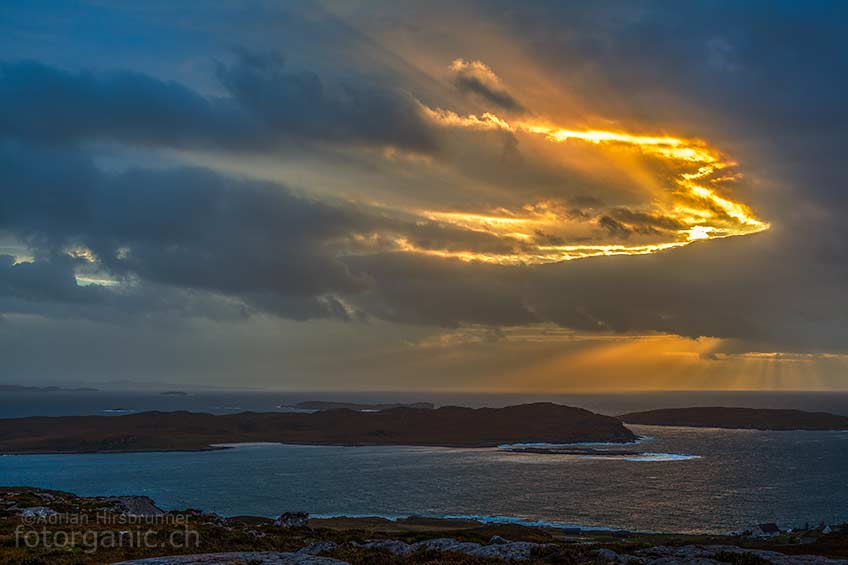 Blick auf die Summer Isles