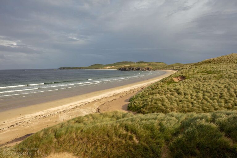 Einige der schönsten Dünen Schottlands befinden sich am Balnakeil Beach