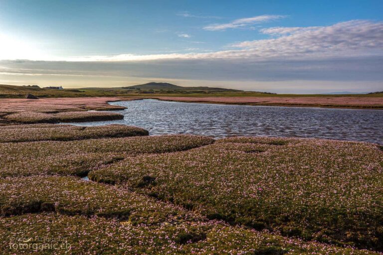 Man kann es kaum glauben: Aber die Salt-Flats sind bei Sturmflut unter Wasser.